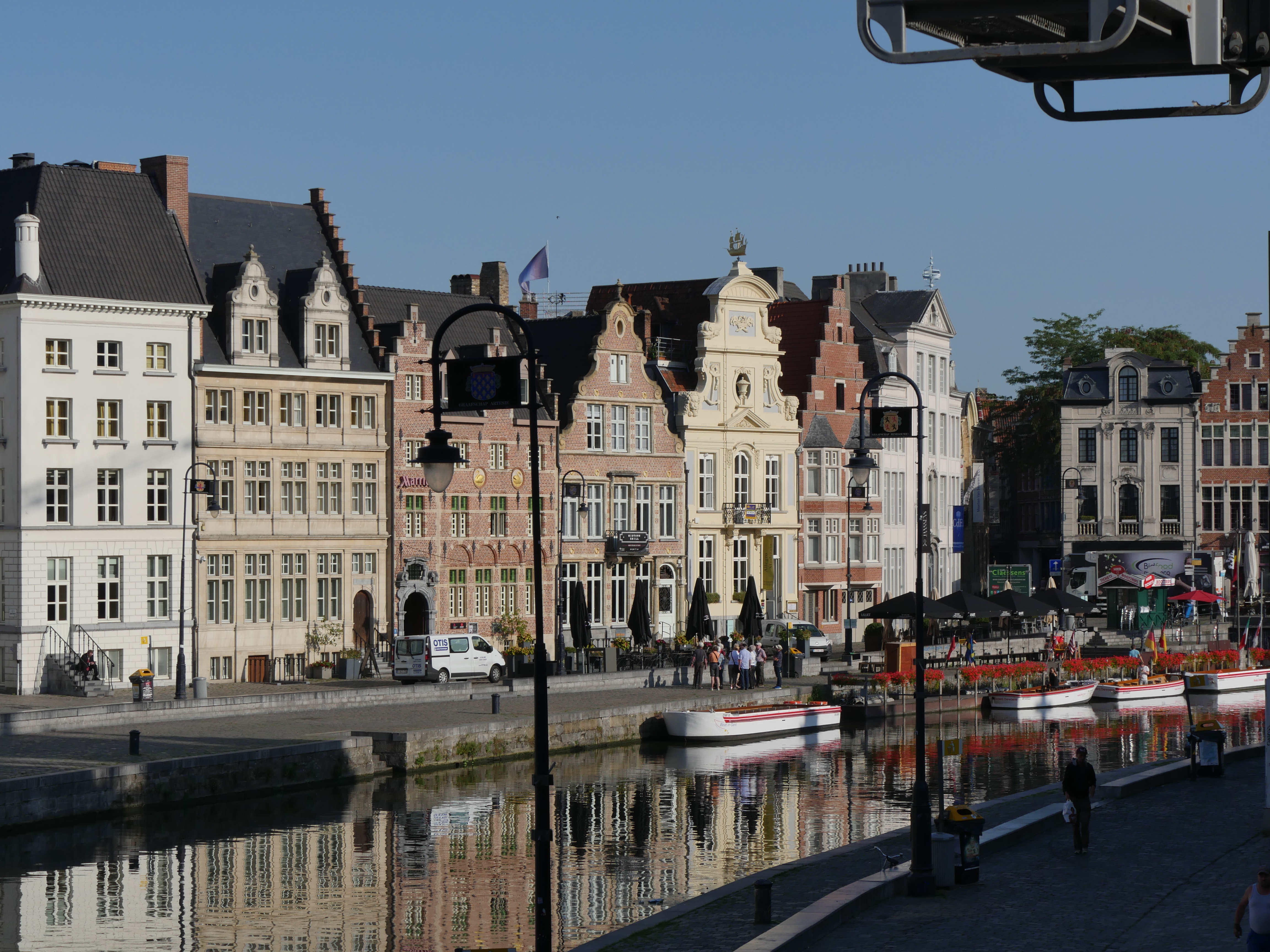 Der alte Hafen in Gent